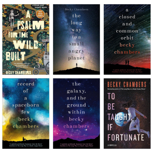 Becky Chambers Collection: 6 Sci-Fi Books