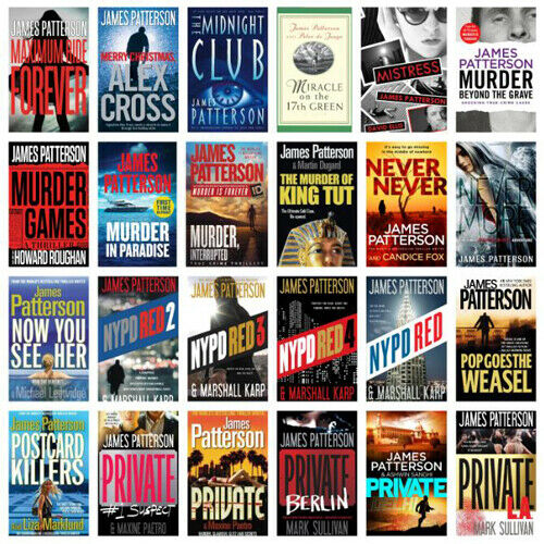 James Patterson Collection: 96 Books - BookBusterDeals