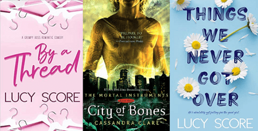Lucy Score and Cassandra Clare: 54 Titles
