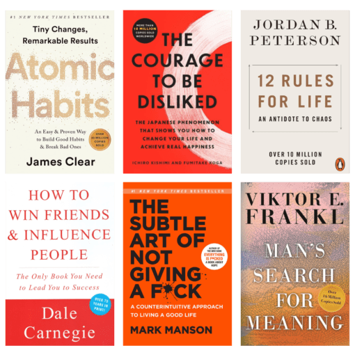 Self-Help Bestsellers Starter Pack: 15 Books